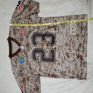 NFL Houston Texans Foster #23 Salute To Service Custom Jersey Men’s- Size 44